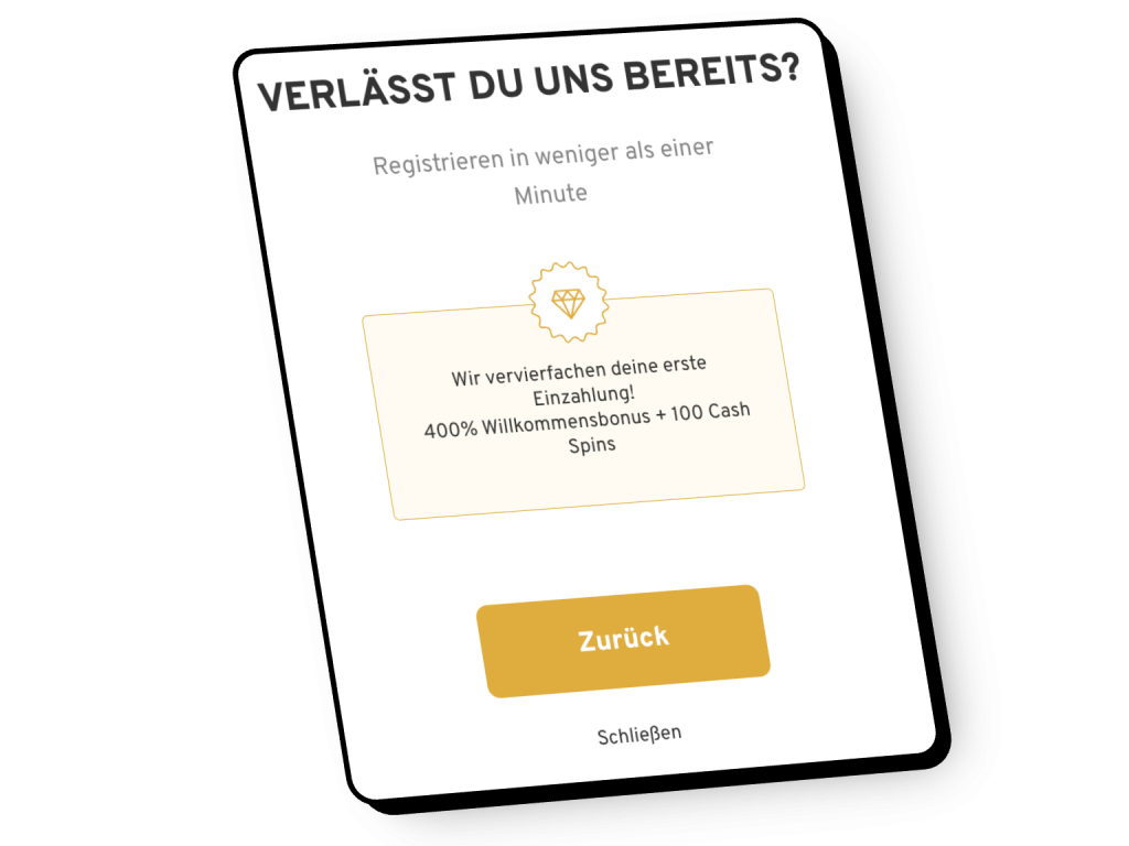 wunderino einloggen